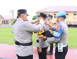 Kapolres Labuhanbatu Kukuhkan Tiga Perwira Pamapta, Tekankan Profesionalisme dan Integritas