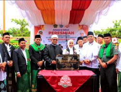 Bupati Maya Hasmita Resmikan Ponpes Modern Al Azhar Asy Syarif, Wujudkan Labuhanbatu Cerdas dan Religius