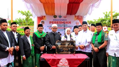Bupati Maya Hasmita Resmikan Ponpes Modern Al Azhar Asy Syarif, Wujudkan Labuhanbatu Cerdas dan Religius