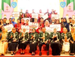 Bupati Maya Nobatkan Dua Pelajar Jadi Duta Generasi Peduli Pajak Daerah Labuhanbatu