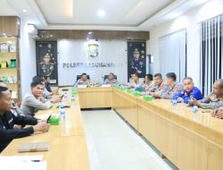 Polres Labuhanbatu Siaga Hadapi Bencana, Ikuti Arahan Nasional via Zoom Meeting