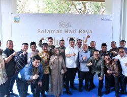 Pererat Sinergi Daerah, Bupati Samosir Hadiri Open House Gubernur Sumut