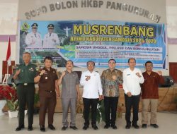 Pemkab Samosir Gelar Musrenbang RPJMD 2025–2029, Wabup Dorong Sinergi dan Inovasi Pembangunan