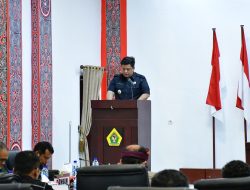 Bupati Samosir Sampaikan Nota Pengantar 4 Ranperda dan KUA-PPAS APBD 2026 di Rapat Paripurna DPRD