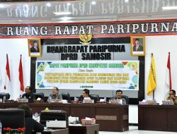 Wabup Samosir Paparkan Rancangan KUA-PPAS dan RPJMD Perubahan 2025 di DPRD