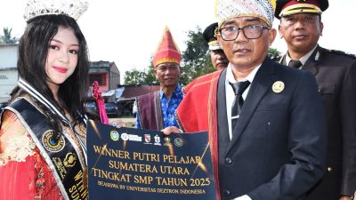 Wabup Samosir Pimpin Upacara Hardiknas 2025: Wujudkan Pendidikan Bermutu untuk Semua