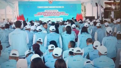 Presiden Prabowo Resmikan Koperasi Merah Putih, Bupati Samosir Dorong Koperasi Segera Aktif