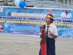 Lomba Senam dan Pidato Pelajar Meriahkan Hari Anak Nasional ke-41 di Samosir