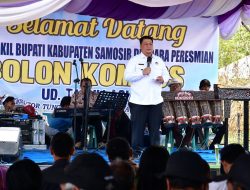 Bupati Samosir Resmikan Gudang Bolon Kompos, Dorong Petani Gunakan Pupuk Organik