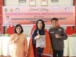 DWP Sumut Salurkan Bantuan Stunting ke Kabupaten Samosir