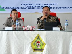 BPTCUGG dan Pemkab Samosir Bahas Sinkronisasi Program Pasca Revalidasi Geopark Kaldera Toba