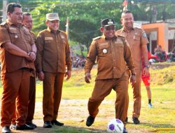 Wabup Labuhanbatu Buka Turnamen Mini Soccer di Desa Pangkatan: Semarak Hari Pahlawan dan Ajang Persaudaraan
