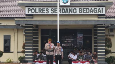 Cegah Dampak Cuaca Ekstrem, Kapolres Sergai Pimpin Apel Kesiapsiagaan Bencana Hidrometeorologi