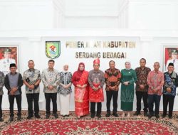 Kapolres Sergai Hadiri Silaturahmi Kajari Baru, Perkuat Sinergi Forkopimda