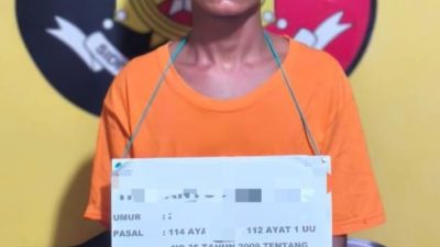 Polsek Panai Hilir Bekuk Pengedar Sabu di Perkebunan Sawit Sei Berombang