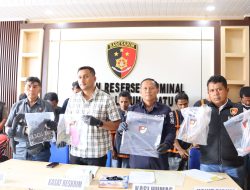 Polres Labuhanbatu Bongkar Komplotan Curanmor Lintas Kabupaten, 9 Pelaku Ditangkap