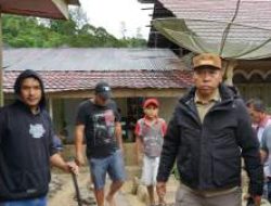 Bupati Taput Tinjau Longsor di Adiankoting: Akses Taput–Tapteng Lumpuh Dua Hari