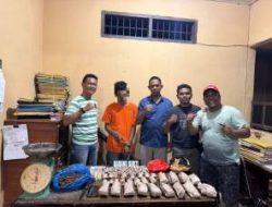 Pengedar Ganja Ditangkap di Rumah, Polisi Sita 1,2 Kg Barang Bukti