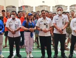 Rutan Labuhan Deli Hidupkan Semangat Sehat Lewat Senam Bersama Warga Binaan