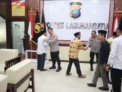 Kapolres Labuhanbatu dan FKUB Perkuat Sinergi Jaga Kerukunan Antarumat Beragama