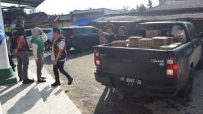 Ketua DPRD Langkat Salurkan Bantuan Bagi Korban Banjir Babussalam