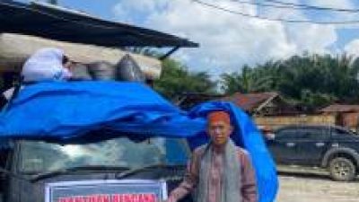 Ustad Ismayuddin Kirim Motor dan Sembako untuk Korban Banjir Aceh