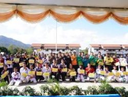 Haornas ke-42 di Pakpak Bharat: Bupati Ajak Masyarakat Jadikan Olahraga sebagai Gaya Hidup