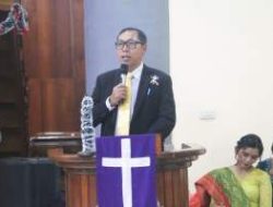 Natal Oikumene Pangaribuan, Bupati Taput Ajak Warga Perkuat Kepedulian Sosial