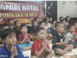Safari Natal Forwaka Sumut Tebar Kepedulian Sosial
