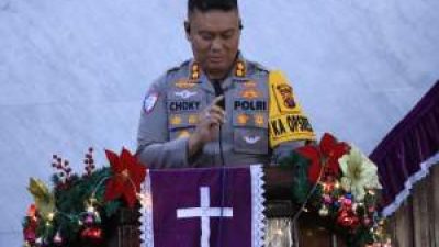 Kapolres Labuhanbatu Hadiri Natal Keluarga Besar Kemala Bhayangkari