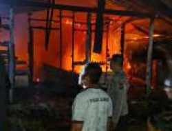 Kebakaran Rumah Kontrakan di Labuhan Bilik Tewaskan Dua Pegawai Lapas