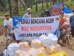 Alumni Secapa Polri ’99 Kirim Ribuan Sembako untuk Korban Bencana
