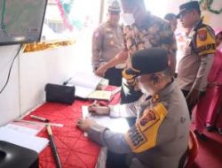 Kapolres Labuhanbatu Cek Langsung Pos Pengamanan Nataru