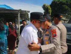 Bupati Taput Dampingi Wakapoldasu Resmikan SPPG Polres Tapanuli Utara