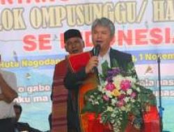 Wabup Taput Hadiri Partangiangan Bolon Pomparan Ompusunggu se-Indonesia di Muara