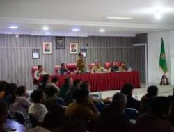 Bupati Taput Pimpin Evaluasi Pascabencana, Tekankan Kecepatan Tindakan dan Validitas Data