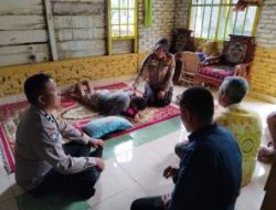 Polsek Na IX-X Salurkan Bantuan Sosial untuk Warga Simpang Marbau
