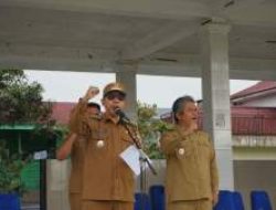 Pimpin Apel Gabungan, Bupati Taput Dorong ASN Bekerja Produktif dan Adaptif