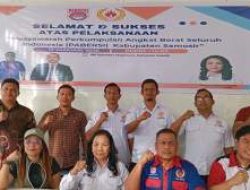 Angkat Berat Resmi Bernaung di Samosir