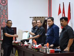 Pemkab Samosir Bersama DPRD Tetapkan Propemperda Tahun 2026