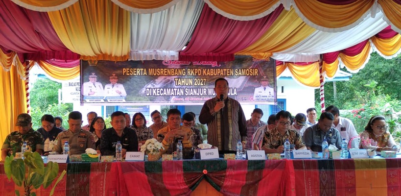 Samosir Susun RKPD 2027, Akselerasi Pembangunan Jadi Prioritas Utama