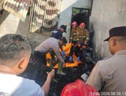 Tragedi Kebakaran di Bajenis, Dua Rumah Ludes dan Satu Warga Tewas