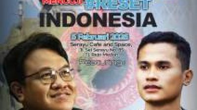 Reset Indonesia Dibedah di Medan, Dandhy Laksono Ajak Publik Menata Ulang Arah Bangsa