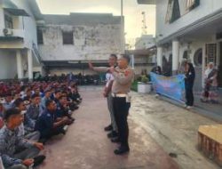 Ops Keselamatan Toba 2026, Polres Labuhanbatu Gandeng Pelajar Tertib Lalu Lintas