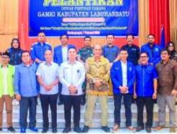 Pemkab Labuhanbatu Dorong Peran Pemuda, Staf Ahli Hadiri Pelantikan DPC GAMKI