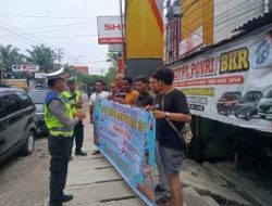 Satlantas Polres Labuhanbatu Gelar Operasi Keselamatan di Loket Travel