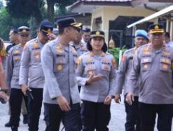 Kunjungi Polsek Kualuh Hulu, Kapolres Tekankan Disiplin dan Layanan Ramah