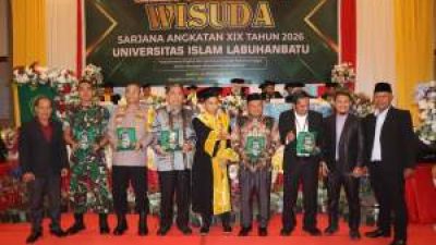 Wakapolres Labuhanbatu Hadiri Wisuda Sarjana Unisla Angkatan XIX