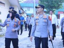 Kapolres Labuhanbatu Tekankan Profesionalisme Personel Saat Kunjungan ke Polsek Na IX-X