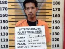 Polres Tebing Tinggi Ringkus Dua Terduga Pengedar Sabu di Jalinsum